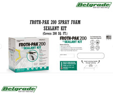 Froth-Pak Sealant 200 Spray Foam Sealant Kit, 200 sq ft w/ 9 ft hose
