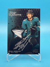 2021-22 Upper Deck Premier Ryan Merkley Star Systems Rookie Patch Auto 092/149