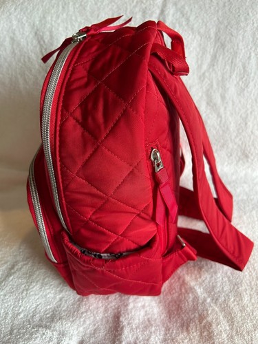 Neu mit Etikett Vera Bradley kleiner Rucksack Performance Twill kardinalrot neu mit Etikett - Bild 3 von 7