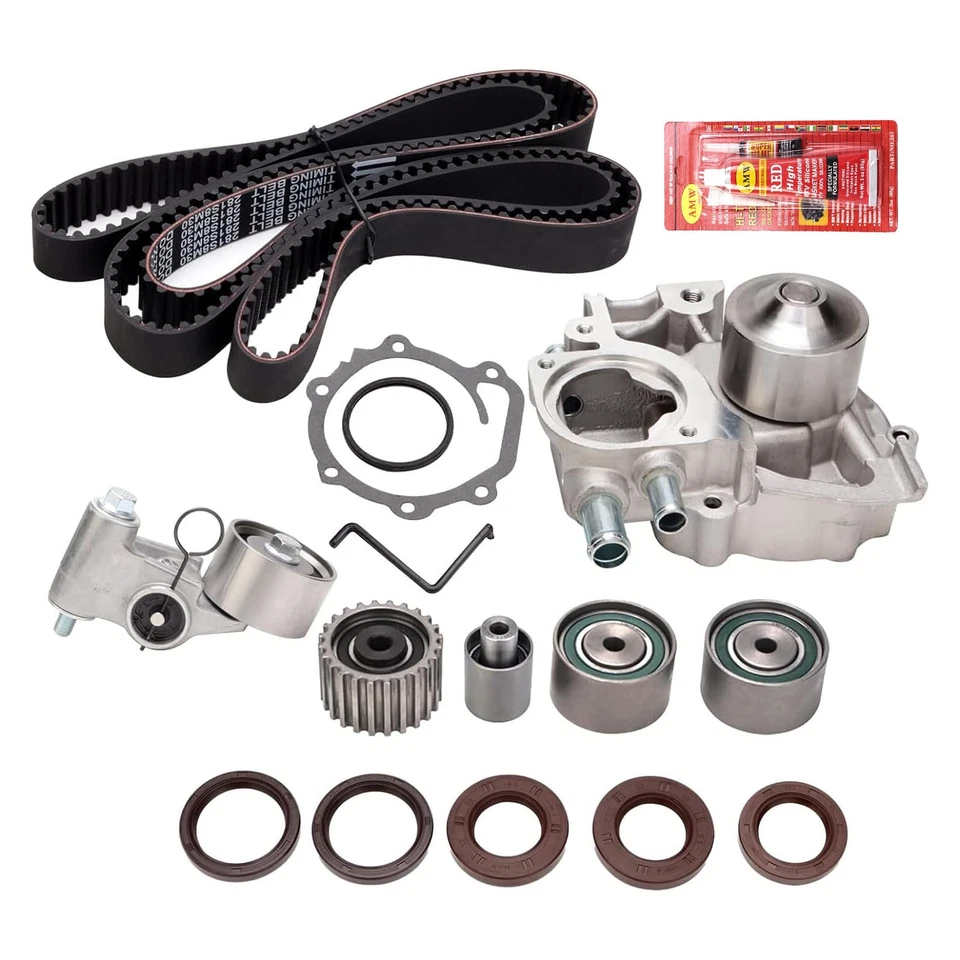 Kit de correa de distribución bomba de agua compatible con Subaru Impreza WRX STi Legacy 2004-14 2,5 L Turbo Foto 2 de 4