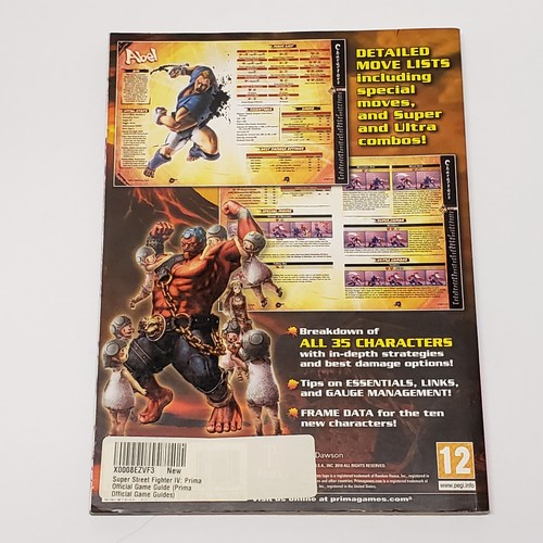 Super Street Fighter IV 4 Prima Guida Strategica Playstation 3 PS3 Xbox 360 - Foto 3 di 3