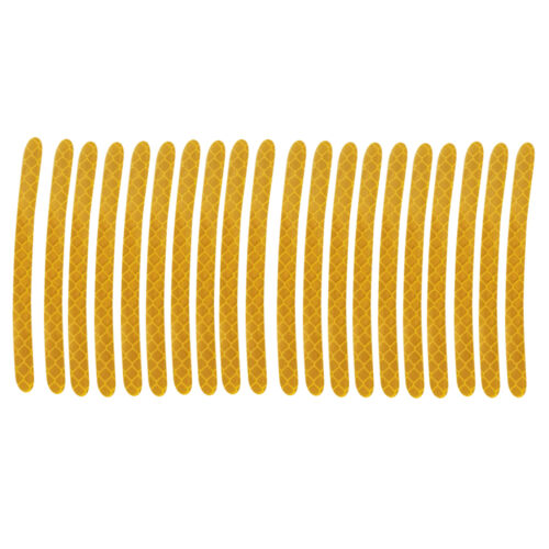 20pcs Car Tire Warning Stickers Decal Anti-Scratch Reflective Rim Strips for Car - Picture 20 of 20