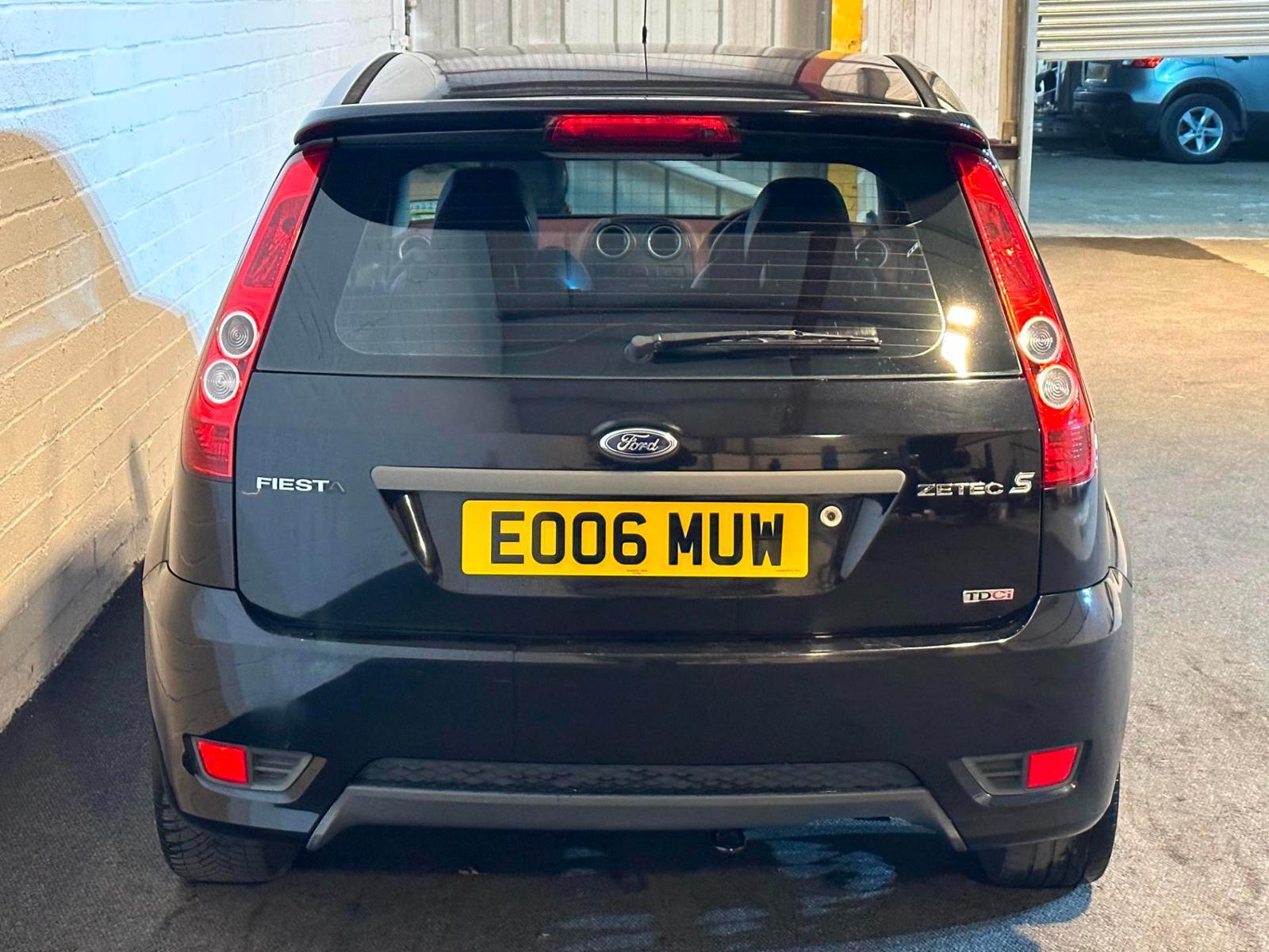 2006 FORD FIESTA ZETEC S 1.6 DIESEL TDCI 3 DOOR HATCHBACK SUPERB