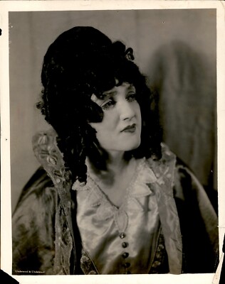 GA206 1924 Original Underwood Photo MARY MCCORMIC SCORES BIG SUCCESS ''LA BOHEME''