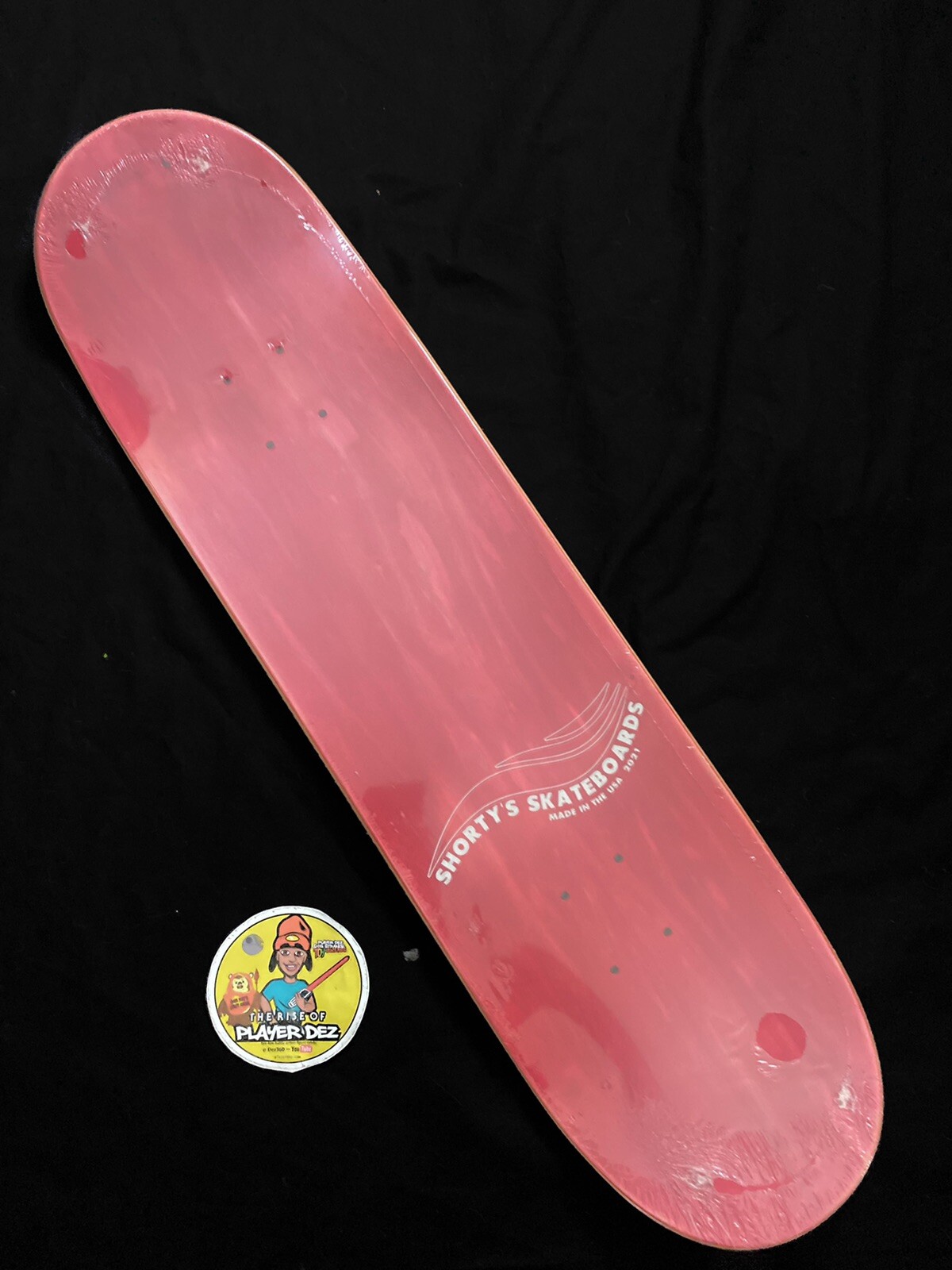 RARE Vintage Shorty’s Steve Olson Red Taurus Skateboard Deck MUSKA In