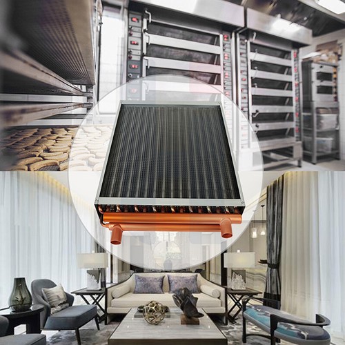 16x18 Water to Air Heat Exchanger Hot Water Coil Outdoor Wood Furnace Economical - Picture 7 of 10