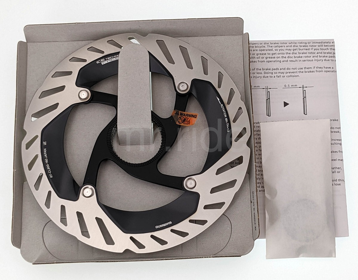 Shimano DURA-ACE RT-CL900 Center Lock Disc Rotor 160mm,w/Lockring