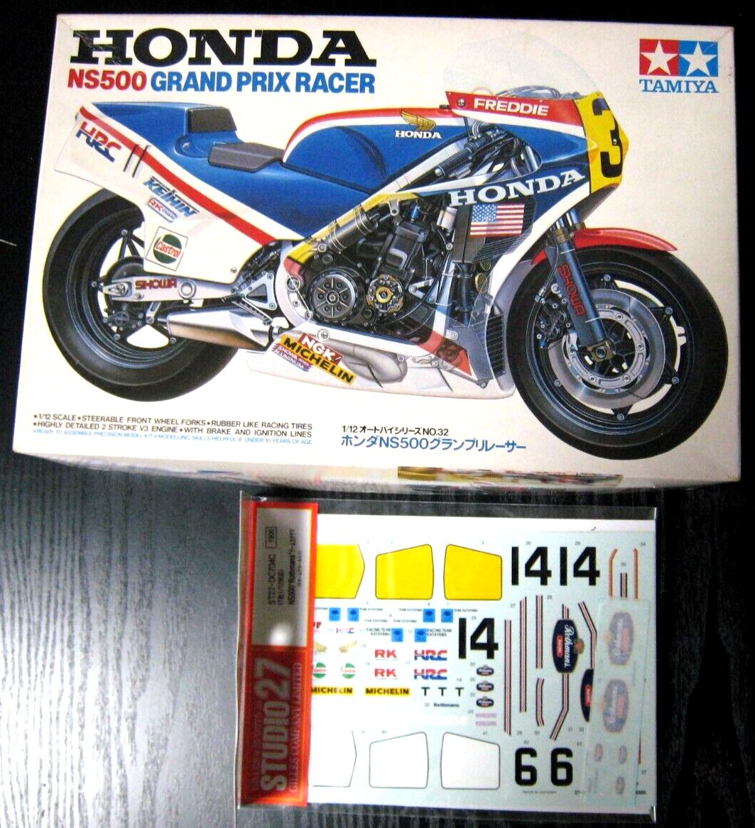 タミヤ ITEM14032 ホンダ 83' NS500 再販 カルトグラフデカール(ホンダ