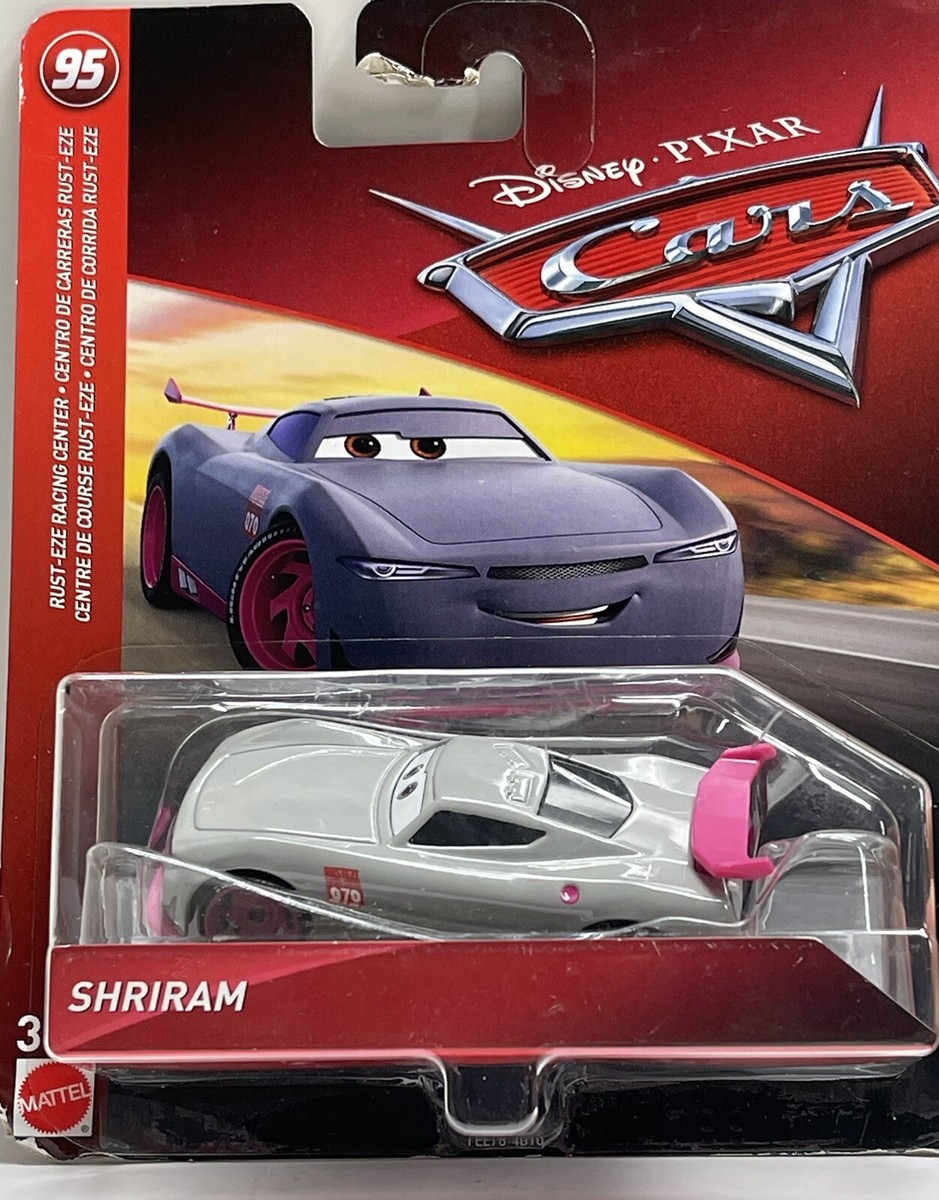 2018 Disney Pixar Cars Rust-eze Racing Center Shriram VHTF for