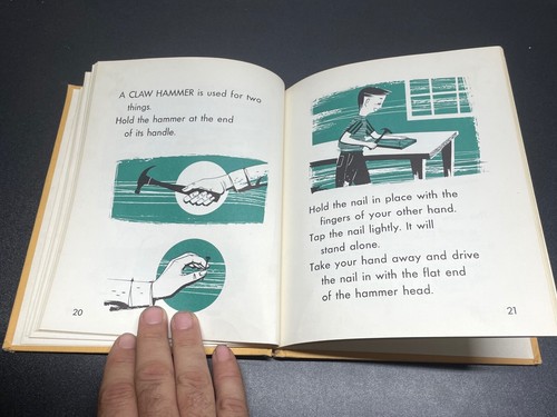 Vintage Hardcover - The True Book Of Tools For Building - Jerome Leavitt - Picture 8 of 12