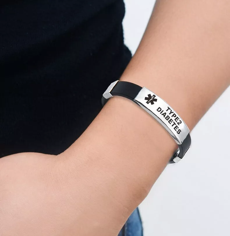 Diabetes id bracelet deals