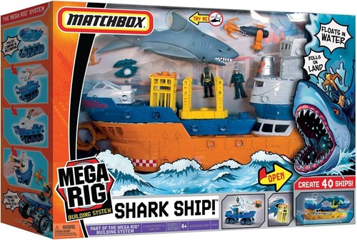 Mattel Matchbox Mega Rig Shark Adventure - Picture 2 of 4
