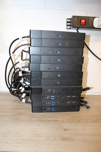 11 x Dell WD19 KA20 USB-C Docking Station Joblot