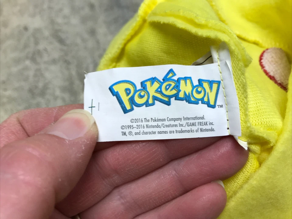 Rubíes 2016 Pokémon Niños Pikachu Mono Sombrero Disfraz Juegos con disfraces Mediano Comic Con Foto 4 de 4