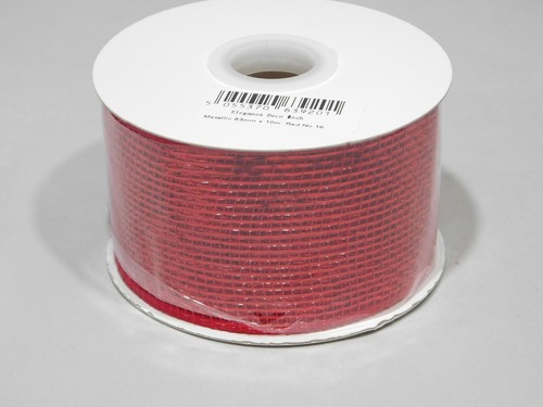1 Roll of 63mm x 10 metres Waterproof Deco Mesh Decomesh Ruffle Wreaths ELEGANZA - Picture 23 of 27