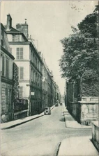 Old postcard Paris 4th Rue St-Louis-en-l'Ile (35559)