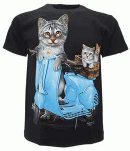 maglie con gatti
