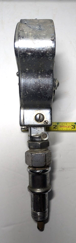 VINTAGE AUTOMOBILE MOTOCO THERMOMETER RADIATOR TEMP GAUGE ACCESSORY CAR TRUCK - Foto 6 di 7