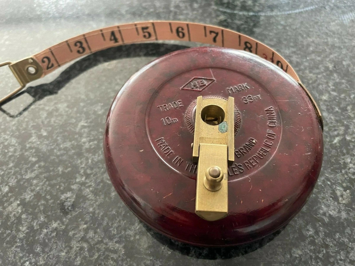 MEASURING TAPE 10M 33FT RETRACTABLE HB TRADEMARK AIQUBI BRAND CHINA