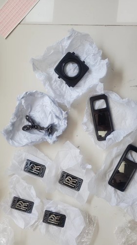 Insignia emblema para Rolls Royce Ghost Wraith Phantom Dawn OEM:51147222598 - Imagen 2 de 4