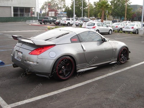 Partial Carbon NSM V2 Rear Wing Trunk Spoiler for 2002-2008 Nissan 350Z Z33 - Bild 11 von 11