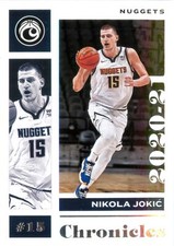 Nikola Jokic 2020-21 Panini Chronicles Basketball Chronicles Base Card #43 DEN