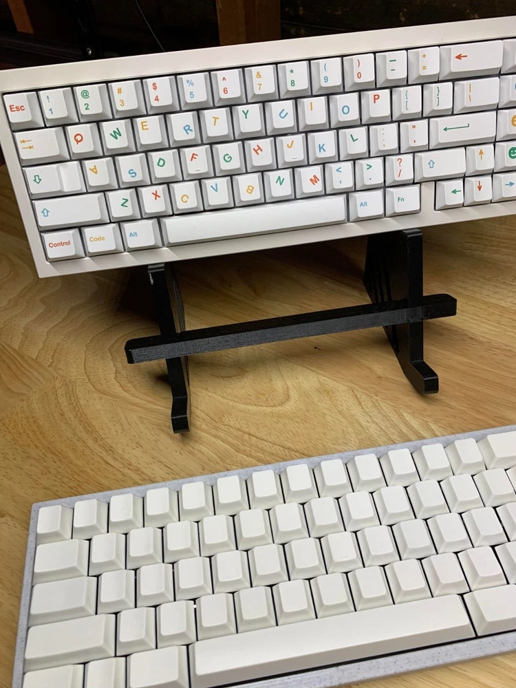 Mechanical Keyboard Stand 2 Tier Display Shelving Custom