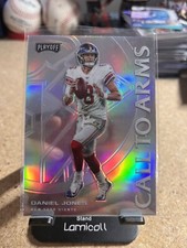 2020 DANIEL JONES PANINI PLAYOFF CALL TO ARMS Silver #CA-11 New York Giants QB