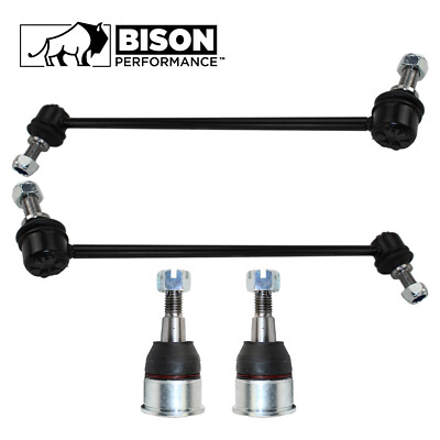 Bison Performance 4pc Front Sway Bar Link and Lower Ball Joint Kit For MDX Pilot