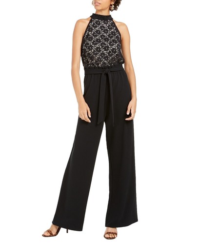 AmeriCHLOE V-Neck Romper Women's S Lace Elegant Brown Fashion | eBay