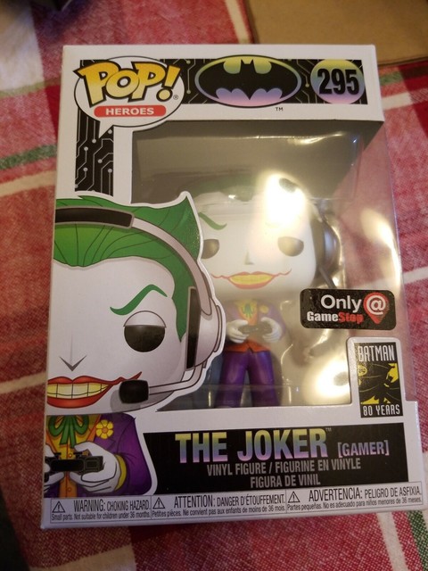 Funko DC Batman 80th Pop Heroes The Joker Vinyl Figure #295 Gamer for sale online | eBay
