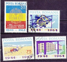 Romania 1964 20th Anniversary of the Overthrow of the Fascist Government J110