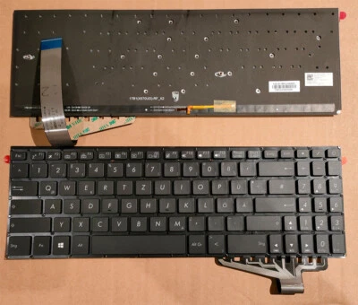 ASUS OR KOMPATIBEL Teclado Asus VivoBook 15 M570 M570D M570DD M570DD-E4003T teclado retroiluminado
