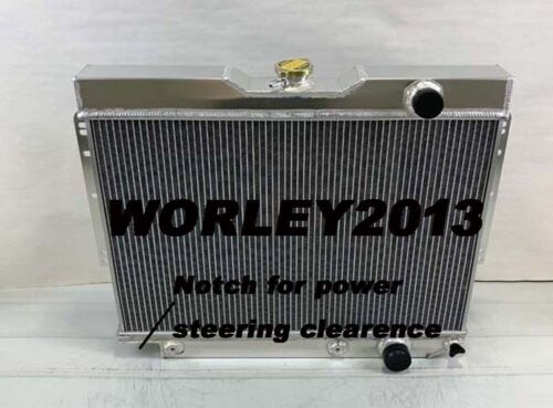 Radiator for 1959-1961 Chevy Kingswood notched for power steering - Bild 2 von 6
