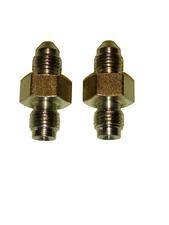 3an to 3/8-24 male inverted flare brake fitting (set of 2)