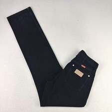 Vintage Wrangler Jeans Womens 9 14MWZ Cowboy Cut Black Rodeo Western High Rise