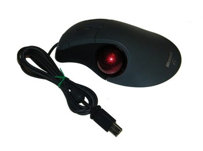 Microsoft Trackball Optcal 1.0 PS2 USB Compatible grau                      **48