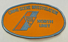 New Jersey State Police North Unit Crime Scene Investigator Patch Unused