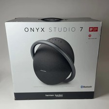 New Harman Kardon Onyx Studio 7 Portable Bluetooth Speaker Black HSOS7BLKAM