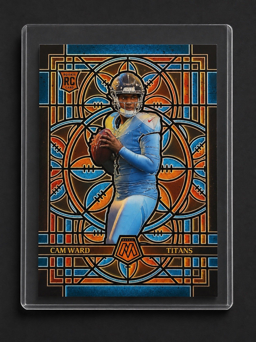Cam Ward Panini Mosaic Stained Glass #25 Base
