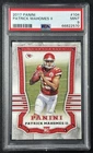 PATRICK MAHOMES II PSA 9 2017 PANINI #104 ROOKIE RC CHIEFS 2570