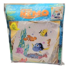 2005 Finding Nemo Dory Marlin Baby Quilt Cross Stitch Disney Kit Janlynn 1134-32
