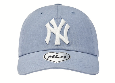 MLB Korea x Karina Signature Unstructured Ball Cap Sky Blue NY