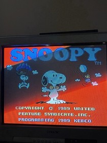 Snoopy's Silly Sports Spectacular Nintendo NES CIB Clean Box/Manual/Foam/ Insert