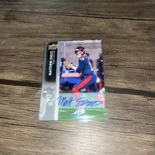 2022 Upper Deck CFL UD Autograph Matthew Shiltz #173 Hamilton Tigercats