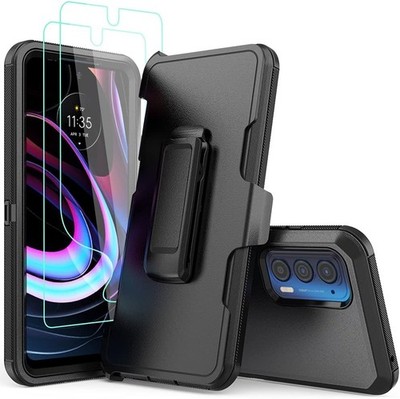 Compatible with Motorola Edge 2021/Edge 5G UW 2021 Case,Heavy Duty Rugged Shockp