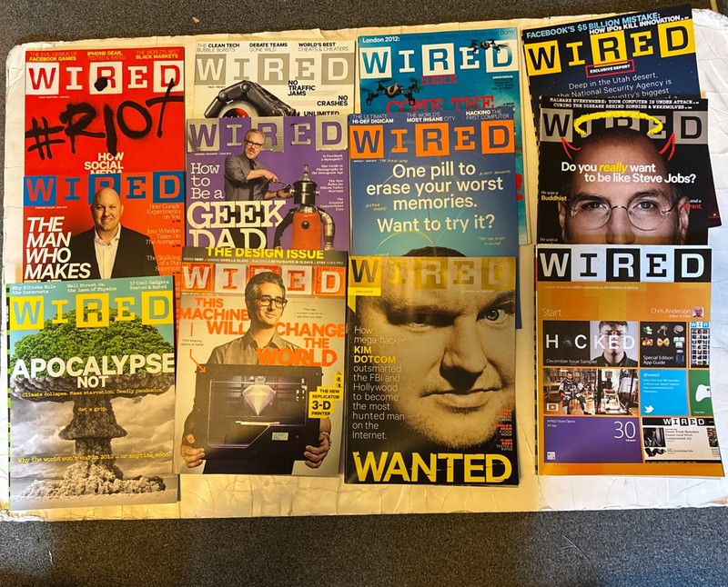 Wired Magazine Volume 19 2011  12 Issues Complete Year