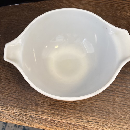 Vintage Pyrex frühe amerikanische #442 1 1/2 Quart Cinderella Rührschüssel braun - Bild 7 von 7