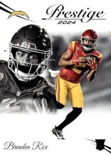 2024 Panini Prestige #370 Brenden Rice RC CHARGERS