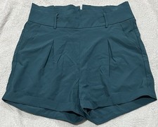 Ladies Green Shorts Size M